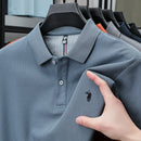 Luxury Cotton Embroidered Polo Shirt