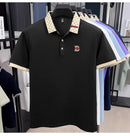 Luxury Embossed B Letter Polo Shirt