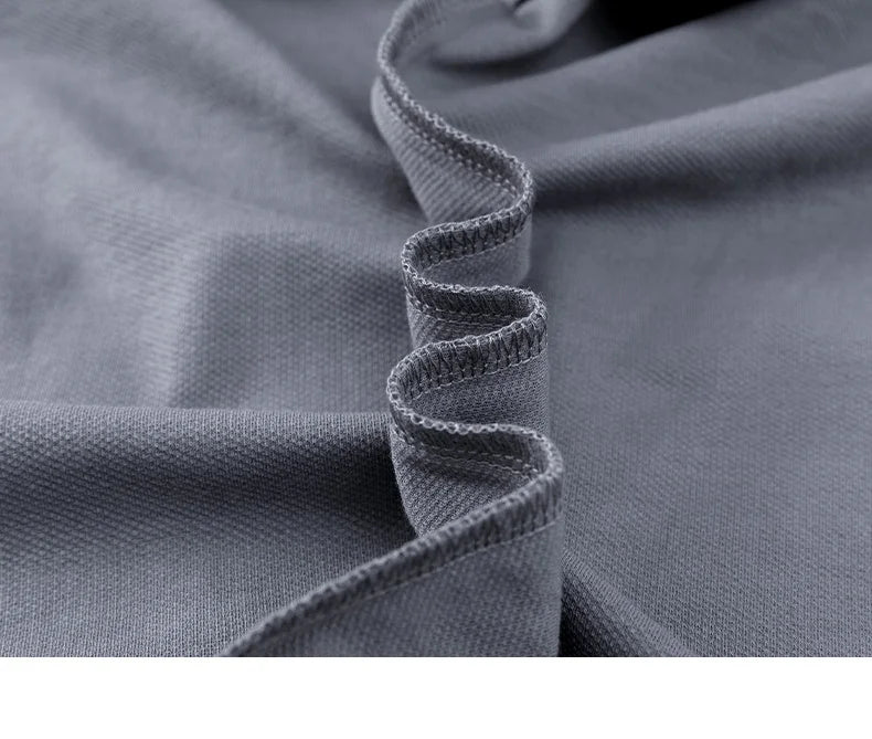 Luxury Cotton Embroidered Polo Shirt
