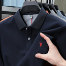 Luxury Cotton Embroidered Polo Shirt