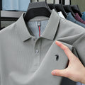 Luxury Cotton Embroidered Polo Shirt
