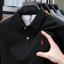 Luxury Cotton Embroidered Polo Shirt