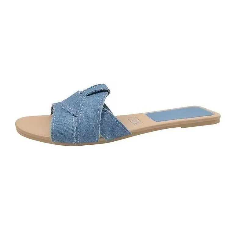 Women’s Solid Color Summer Slippers