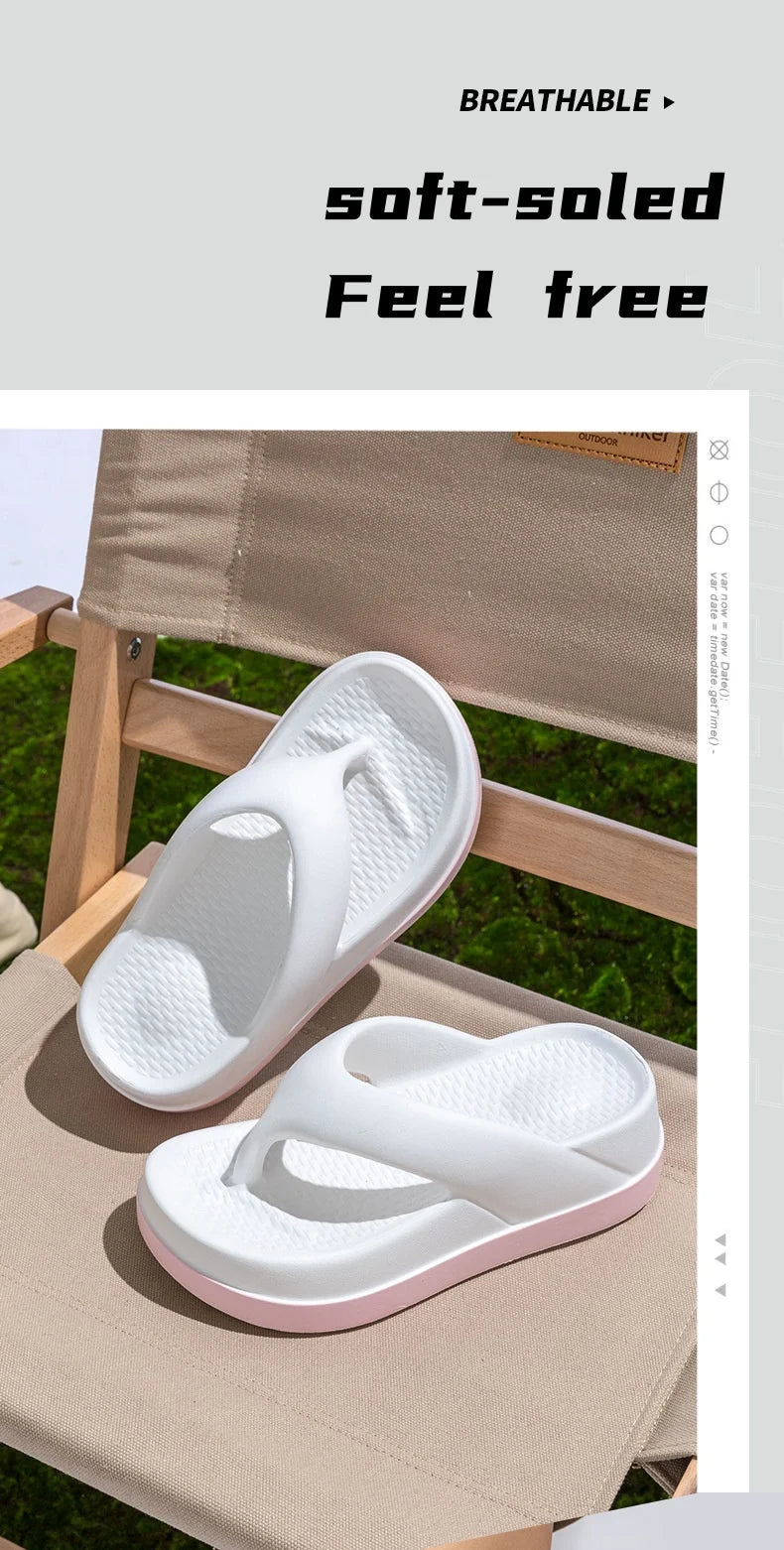 Women’s Casual Platform Flip Flops