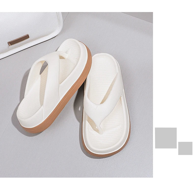 Women’s Casual Platform Flip Flops
