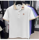 Luxury Embossed B Letter Polo Shirt