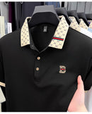 Luxury Embossed B Letter Polo Shirt