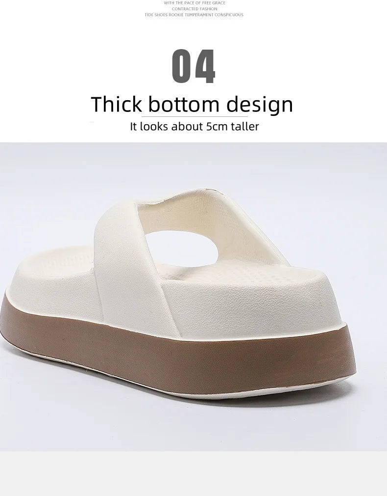 Women’s Casual Platform Flip Flops