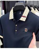 Luxury Embossed B Letter Polo Shirt