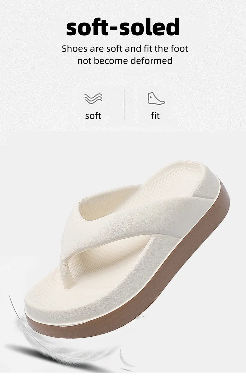 Women’s Casual Platform Flip Flops