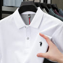 Luxury Cotton Embroidered Polo Shirt