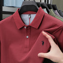 Luxury Cotton Embroidered Polo Shirt
