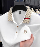 Luxury Embossed B Letter Polo Shirt