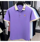 Luxury Embossed B Letter Polo Shirt