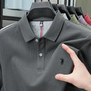 Luxury Cotton Embroidered Polo Shirt