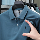 Luxury Cotton Embroidered Polo Shirt